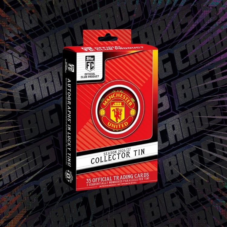 2026/27 Topps Manchester United Collector Tin